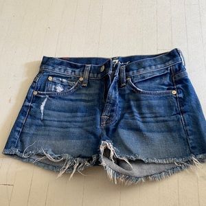 7 brand jean shorts